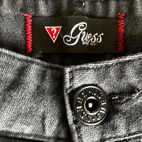 Guess Black Denim | size 27 | Preowned - Picture 1 of 6